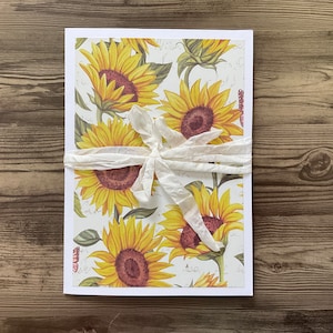 Yellow stationary kit, Snail mail, writing set, stationery set, unique stationery set, handmade pen pal kit,penpal writing set, pen pal gift