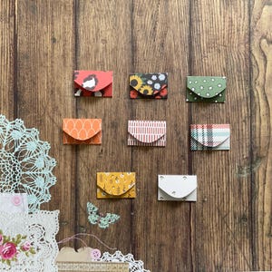 8 Tiny cards, mini envelope writing set, fairy notes, tiny stationery, stationary