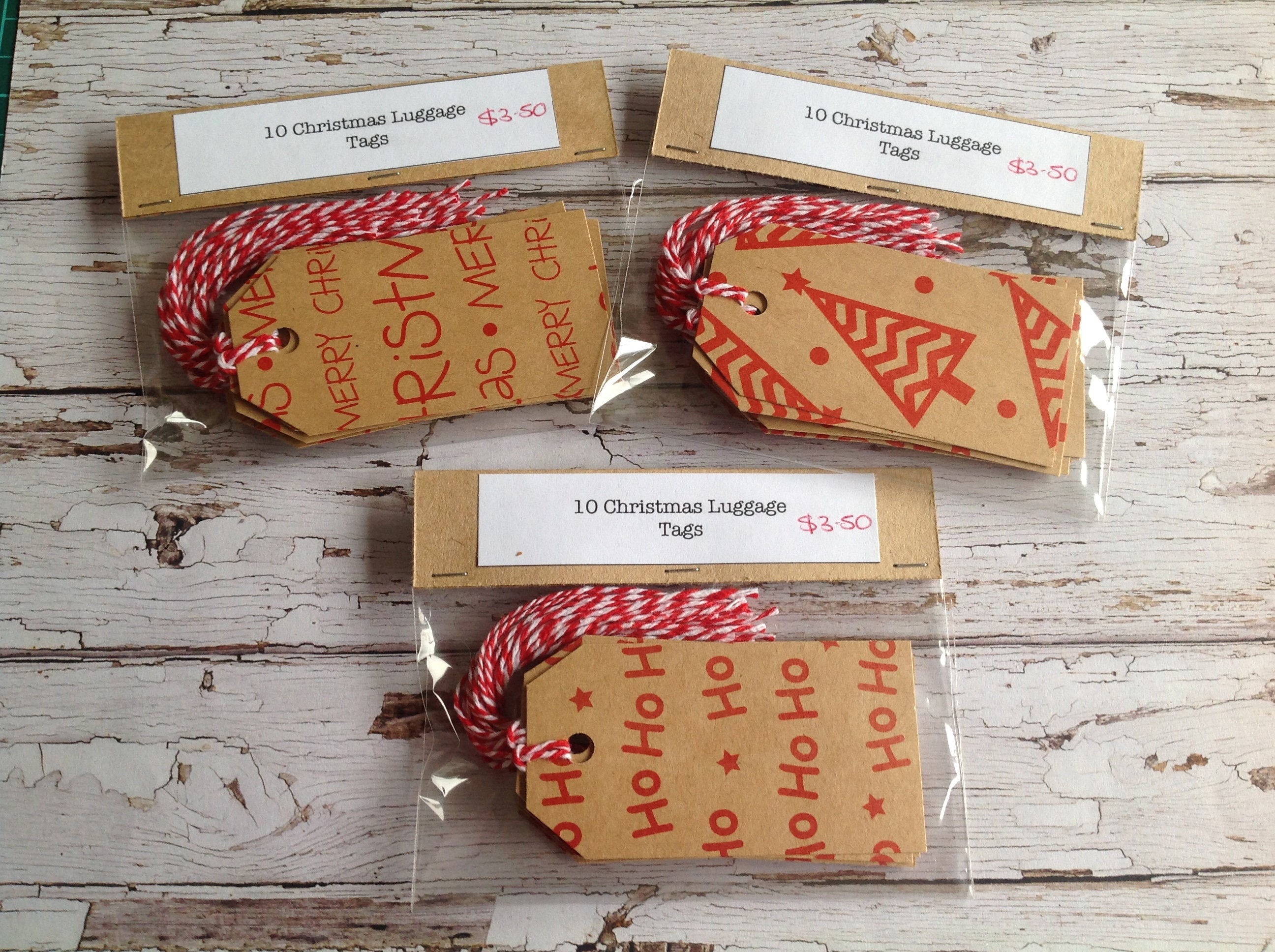 Christmas Luggage Tags 10 Christmas 