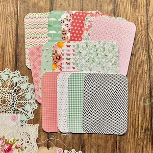 Tarjetas de diario, tarjetas de diario 3 x 4, tarjetas de planificador, carta de bolsillo, 15 tarjetas variadas, diario, tarjetas de diario, scrapbooking, accesorio de planificador