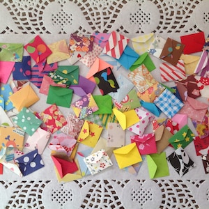 20 set di piccole carte, mini carte e buste, bigliettini da fata, minuscola cancelleria, set di buste miste, minuscola cancelleria, carte e motivi misti