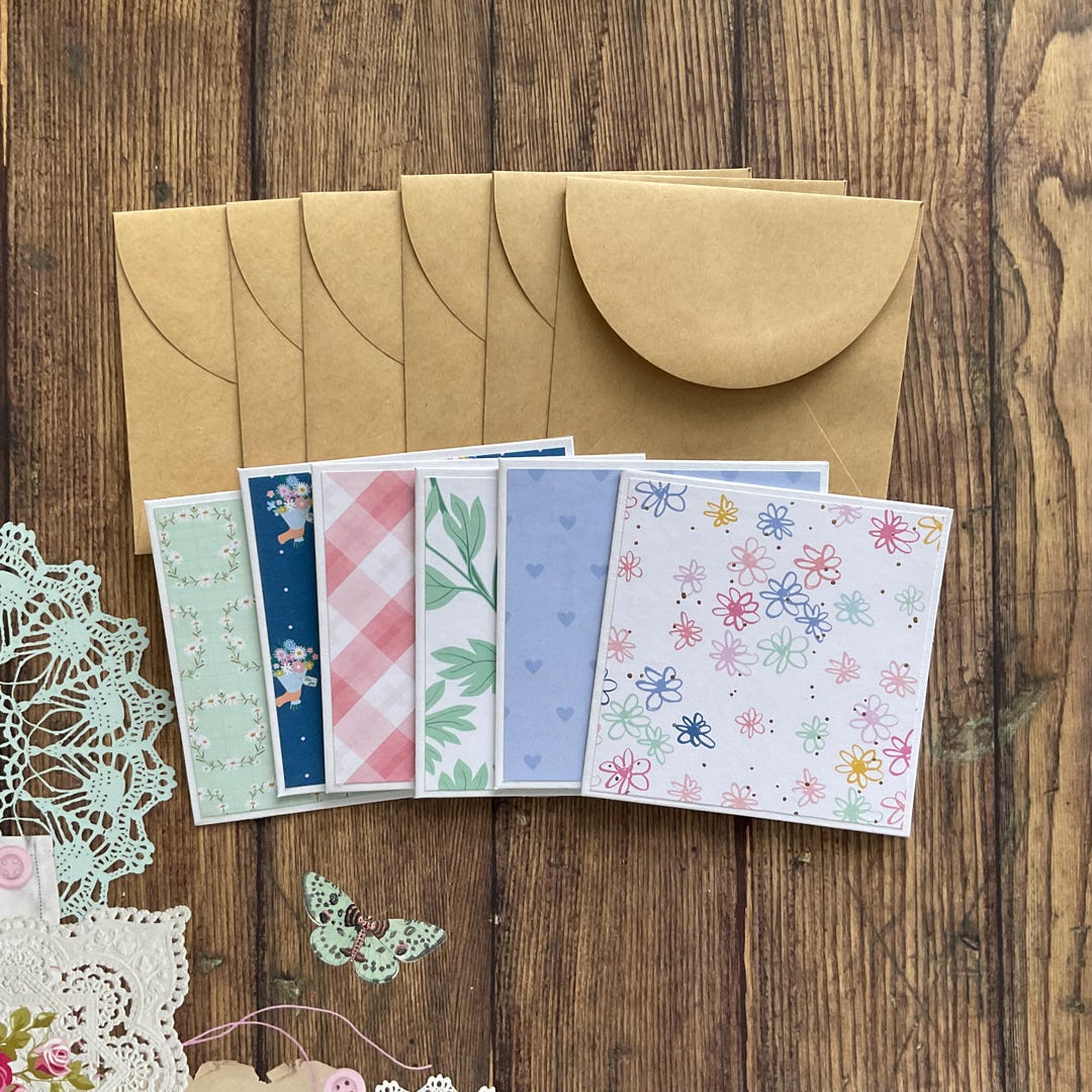 Mini Gift Card Pack and Envelopes, Assorted Blank Cards, Gift Cards ...