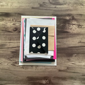 Mixed envelopes, envelopes, set of 20, mixed envelopes, junk journal kit, smash book bundle, scrapbooking supplies,