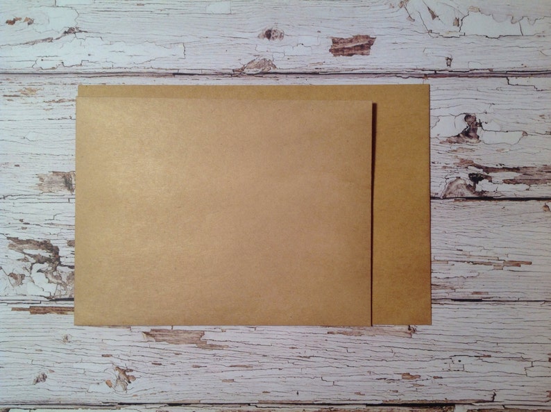 10 small Kraft paper envelopes USPS mailable size envelopes Etsy