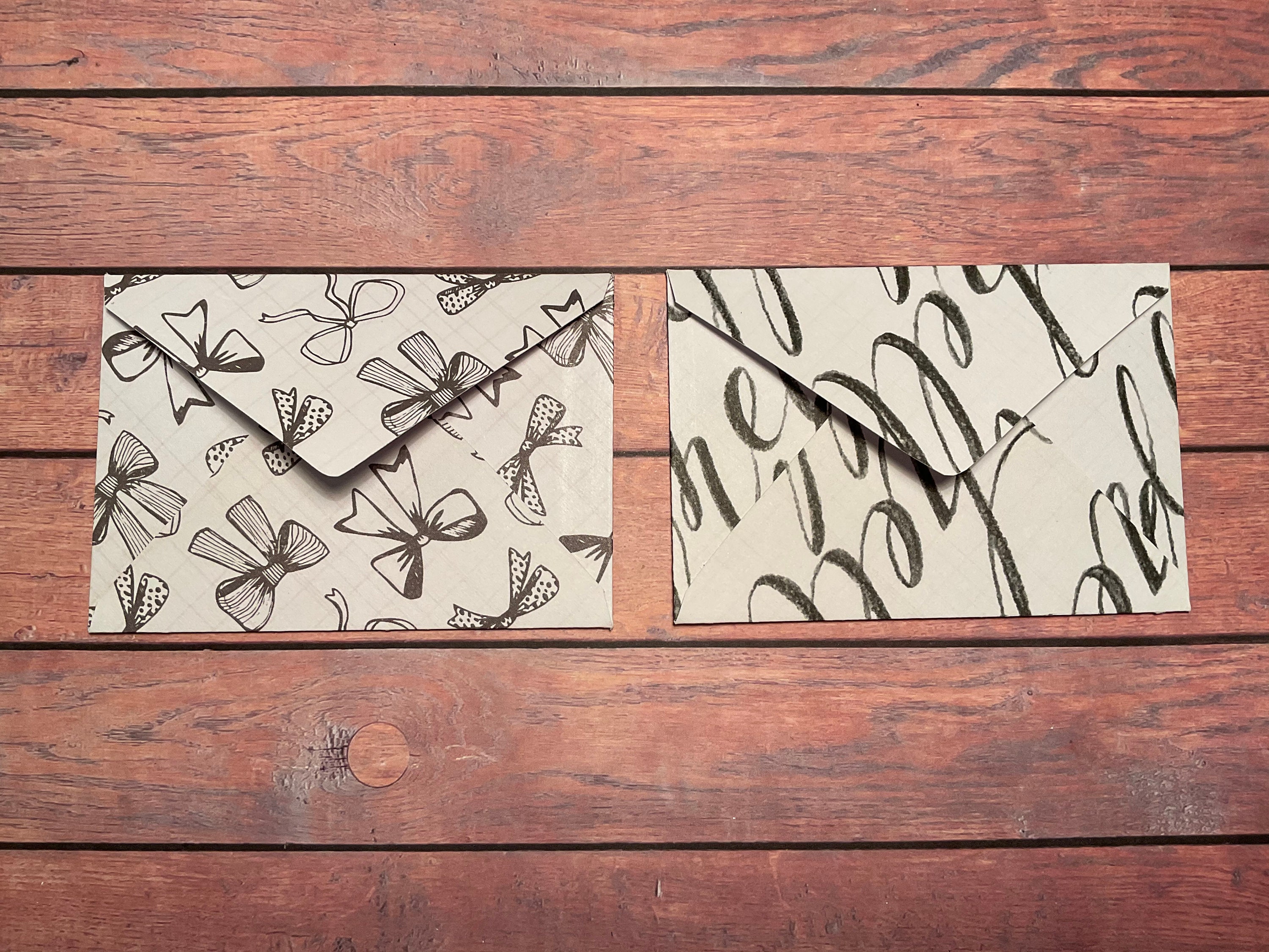 Handmade envelopes set of 10 envelopes pretty stationery Etsy