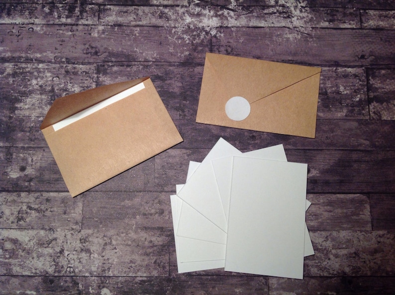 Mini Cards Tiny Cards and Envelope Set Mini Stationery Etsy Australia