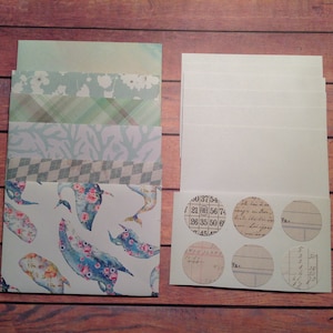 Mini cards, tiny cards and envelope set, mini note cards and envelopes, Mini stationery, envelopes, mini stationery,