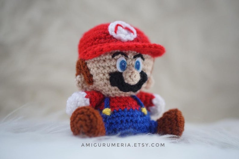 Super Mario Bros Amigurumi Pattern Nintendo Easy DIY PDF | Etsy