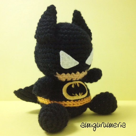 BATMAN Amigurumi Pattern Superhero Layer Easy DIY PDF Crochet - Etsy UK