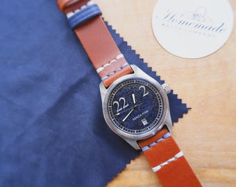 Reloj suizo para hombre: reloj analógico Gran Lavoratrice, reloj de pulsera minimalista de moda para hombre.