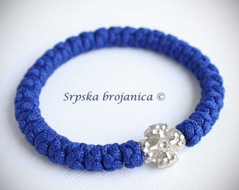 Brojanica "dark blue" Prayer rope komboskini 007