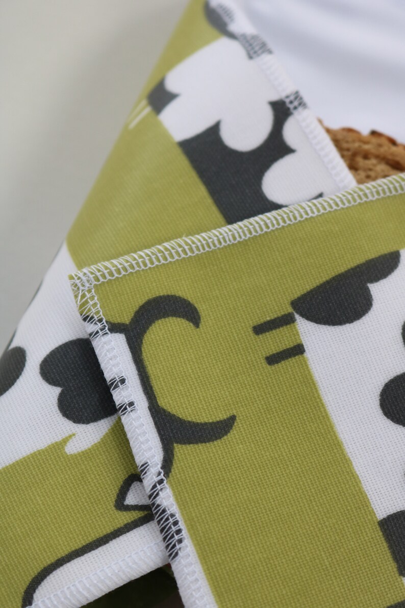 Eco Sandwich Wrap. Reusable Food Wrap. Picnic Placemat Lunch Etsy