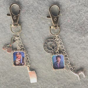 Charm para bolso con la imagen de Aníbal