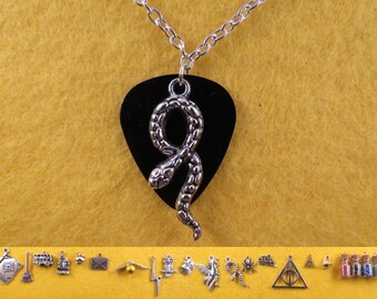 Guinea Pig Trio Custom Guitar Pick Pendant Necklace Keychain