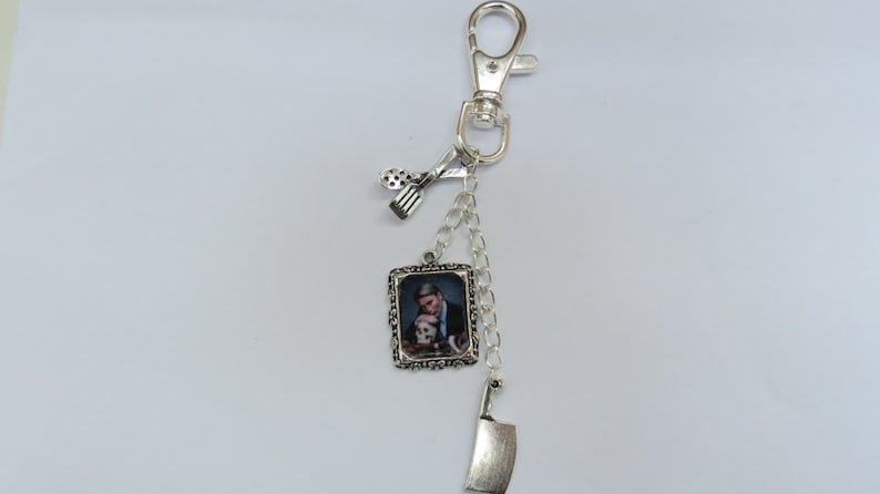 Hannibal picture bag charm image 2