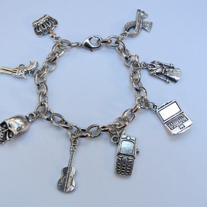 Sherlock Charm Bracelet - Etsy