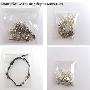 Gift van presentatie 2 - middelgrote organza zakje (4 kleuren om uit te kiezen) met gift card van uw keuze afbeelding 9