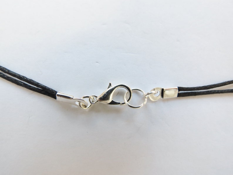 Hannibal unisex simple looped cord necklace with the charm of your choice.