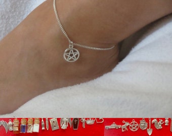 Supernatural  anklet with the charm of your choice.