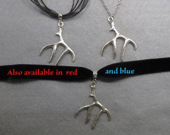 Hannibal antler necklace.