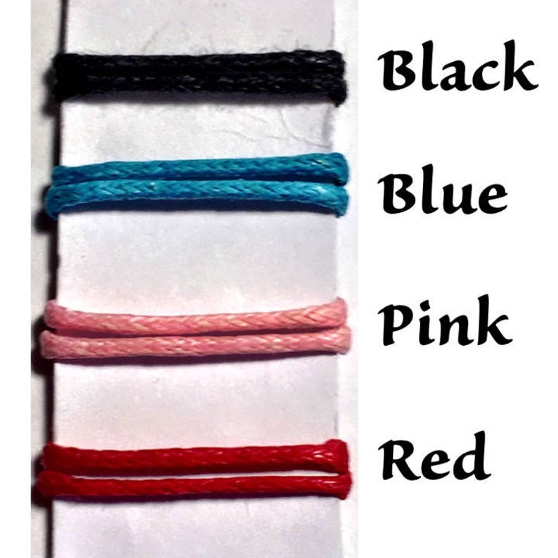 Hannibal unisex simple looped cord necklace with the charm of your choice.
