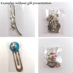 Gift van presentatie 2 - middelgrote organza zakje (4 kleuren om uit te kiezen) met gift card van uw keuze afbeelding 7