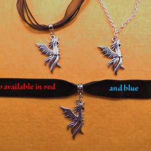 Tovenaar feniks ketting.