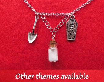 Supernatural necklace (1) with the theme of your choice