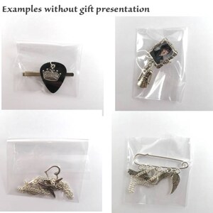 Gift van presentatie 2 - middelgrote organza zakje (4 kleuren om uit te kiezen) met gift card van uw keuze afbeelding 5