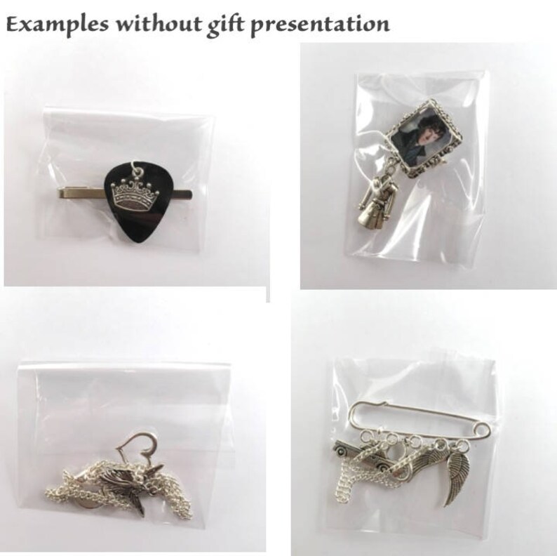 Gift van presentatie 2 - middelgrote organza zakje (4 kleuren om uit te kiezen) met gift card van uw keuze afbeelding 5
