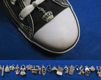 Sherlock shoe charm of your choice.