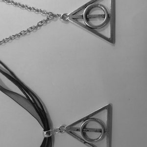 Wizard triangle necklace. image 2