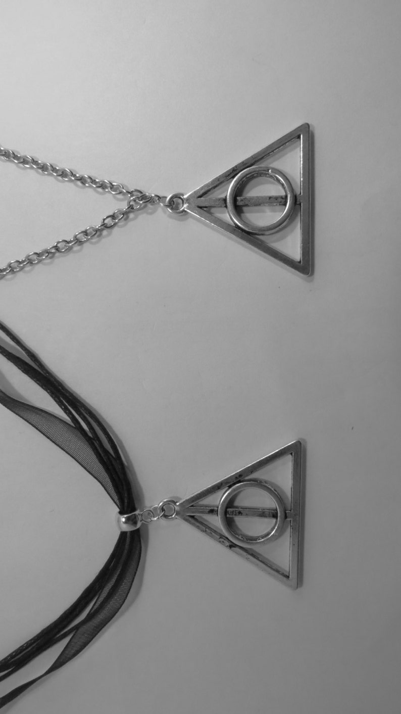 Wizard triangle necklace. image 2