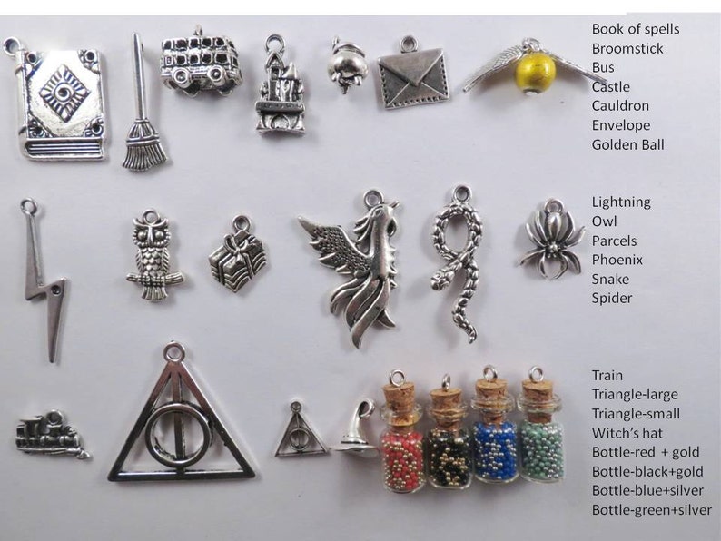 Wizard shoe charm of your choice.