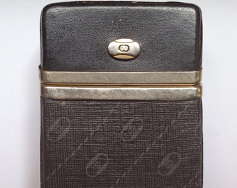 LOUIS VUITTON Etui Cigarette Case Monogram Leather Brown M63024 02JH736