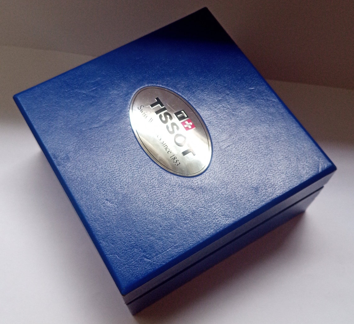 Vintage Tissot Watch Case Box Etsy