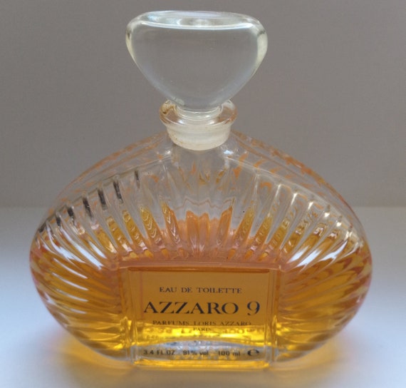 Buy Vintage Azzaro 9 Eau De Toilette Womans Perfume Splash Bottle