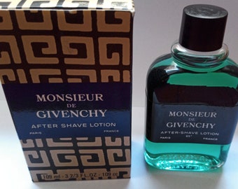 vintage Monsieur de Givency Lotion après-rasage splash 109 ml paris France