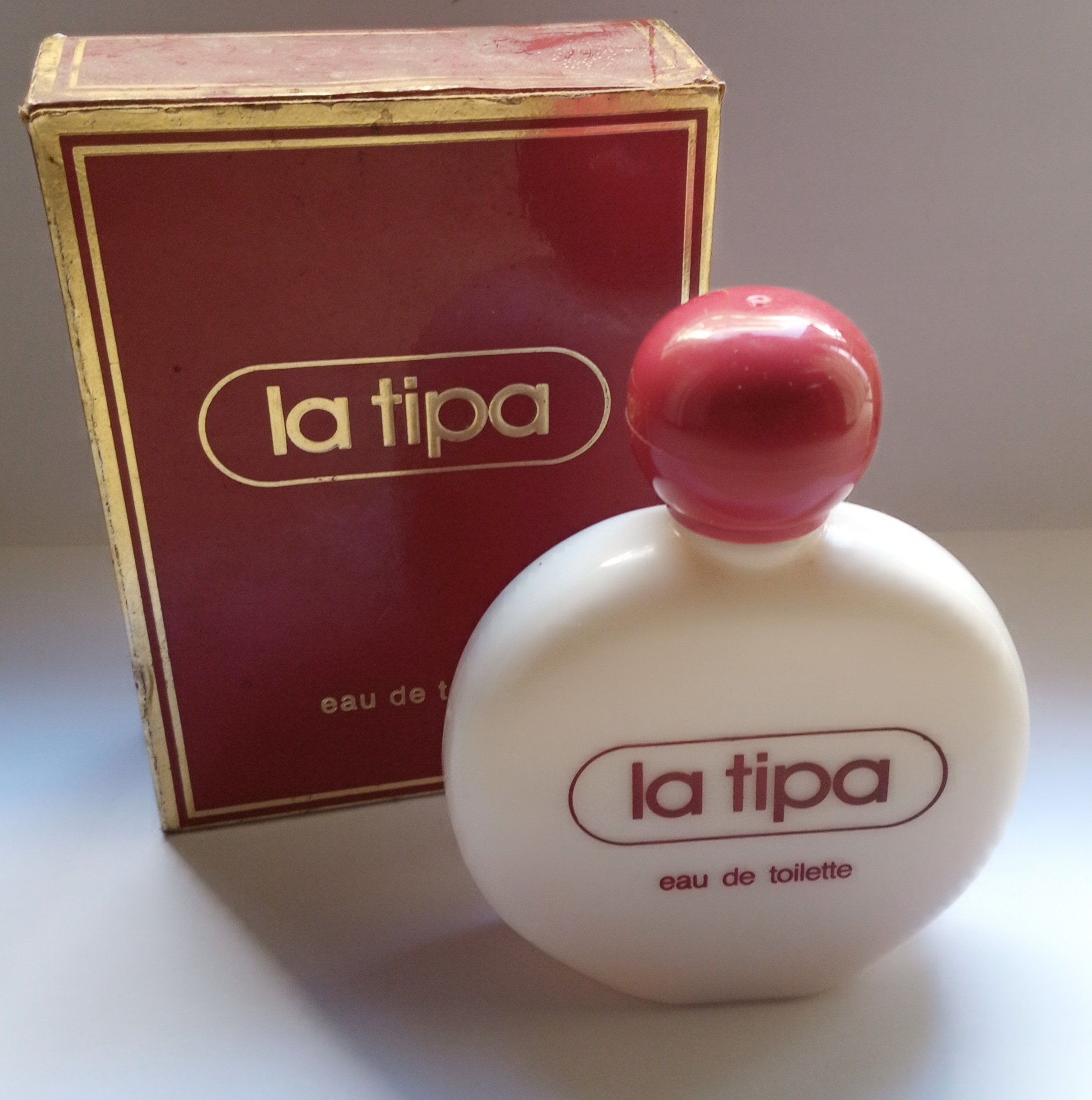 Vintage La Tipa Eau De Toilette Perfume Splash Bottle Type 100 - Etsy  Ireland