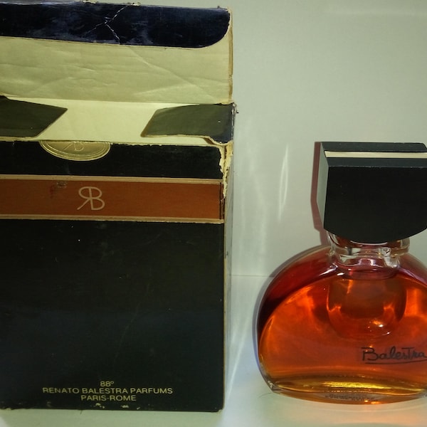 Vintage Balestra Eau de parfum concentree  Splash 100 ml  Made in italy  3. 1/3 fl.oz