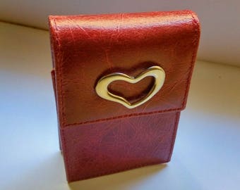 Vintage Brown leather Cigarette Case
