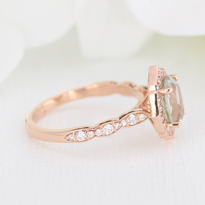 vintage green amethyst ring vintage green amethyst ring