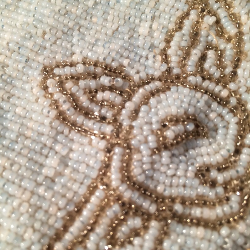 Art Deco Great Gatsby Flapper SWEET 1920/'s Beaded Coin Purse