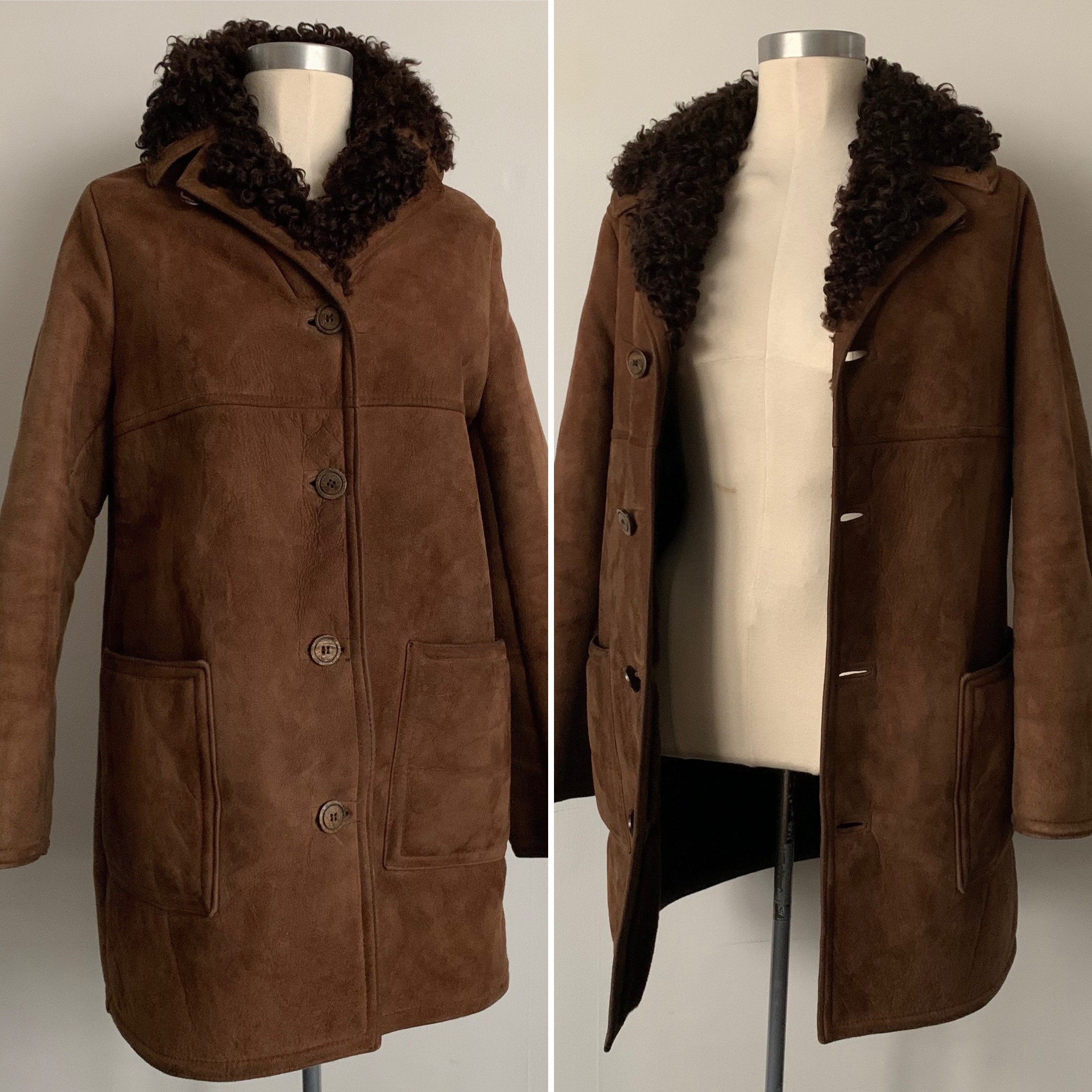 Pre-Fall 2013 Lambskin Shearling Jacket, Authentic & Vintage