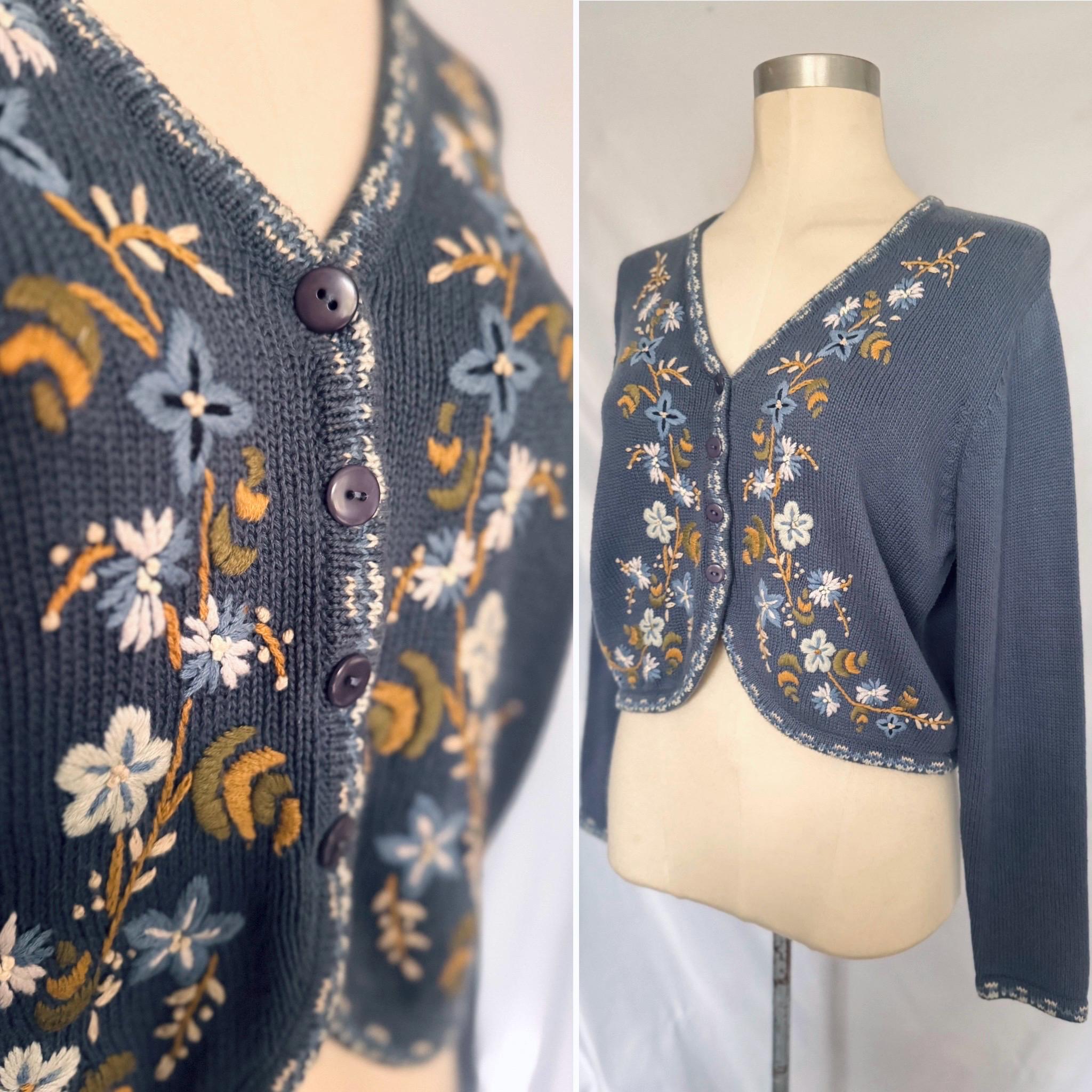 トップス Laura Ashley flower tee cardigan setup Laura Ashley Womens Sz 1X Rayon Spandex Short Sleeved Floral