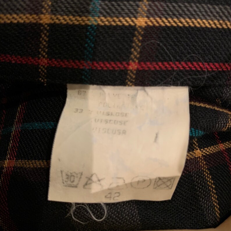 Rockabilly 1940\u2019s Style Tartan Plaid Lightweight Sports Jacket