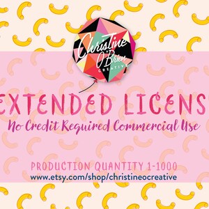 Extended Commercial Use License - No Credit Required