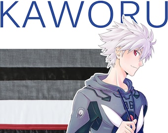 PODUSZKI DEKORACYJNE „Colors Of Evangelion” - KAWORU: poduszki 42 x 42 cm inspirowane kultowymi kolorami Neon Genesis Evangelion