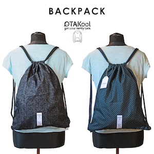 GRAPHIC DRAWSTRING BACKPACK - unisex -