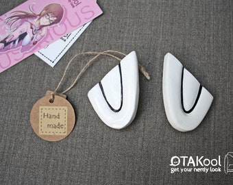 Clips para el cabello para mari makinami cosplay - plugsuit rosa - EVANGELION!